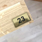 Personalized Table Number - Engraved Plate - Personalized Number
